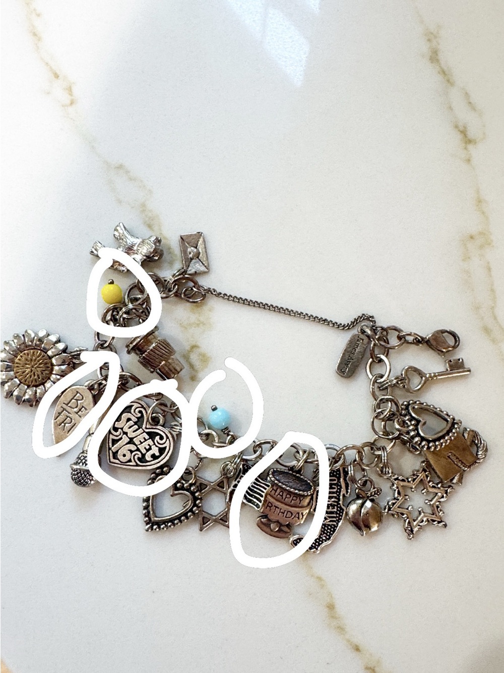 James Avery charm bracelet - Picture 4 of 4